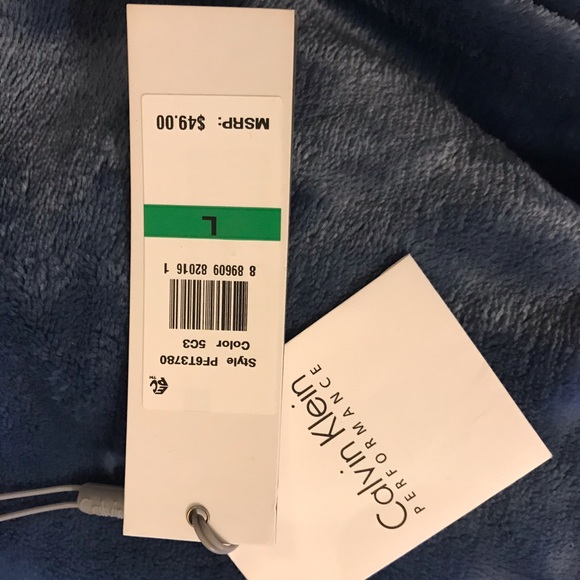 Calvin Klein Performance tie-dyed Top Sz Large NWT - Picture 5 of 5